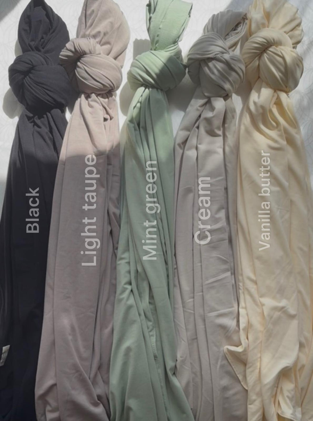 🌿 Bamboo Jersey Hijab XL – Soft, Breathable &amp; Effortlessly Modest