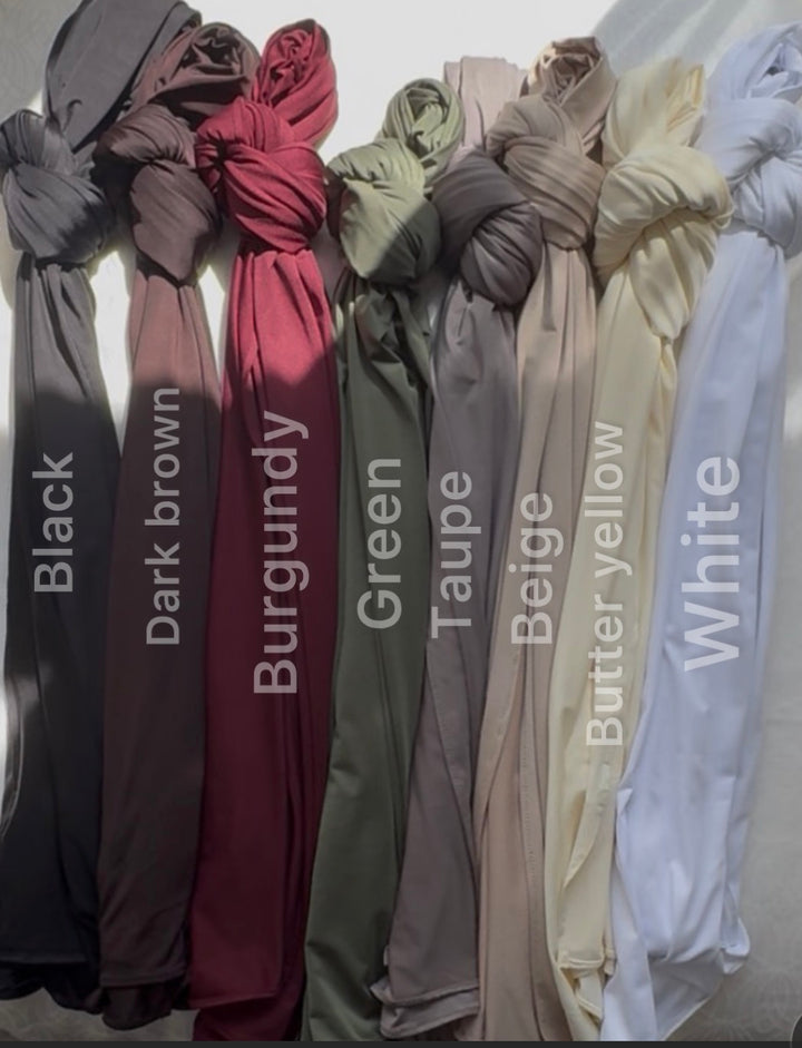 Liquid Jersey Hijab XL – Elegant Flow &amp; Everyday Comfort