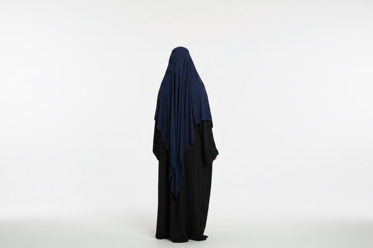 Everyday Bamboo Jersey Khimar – Lightweight, Breathable & Comfortable