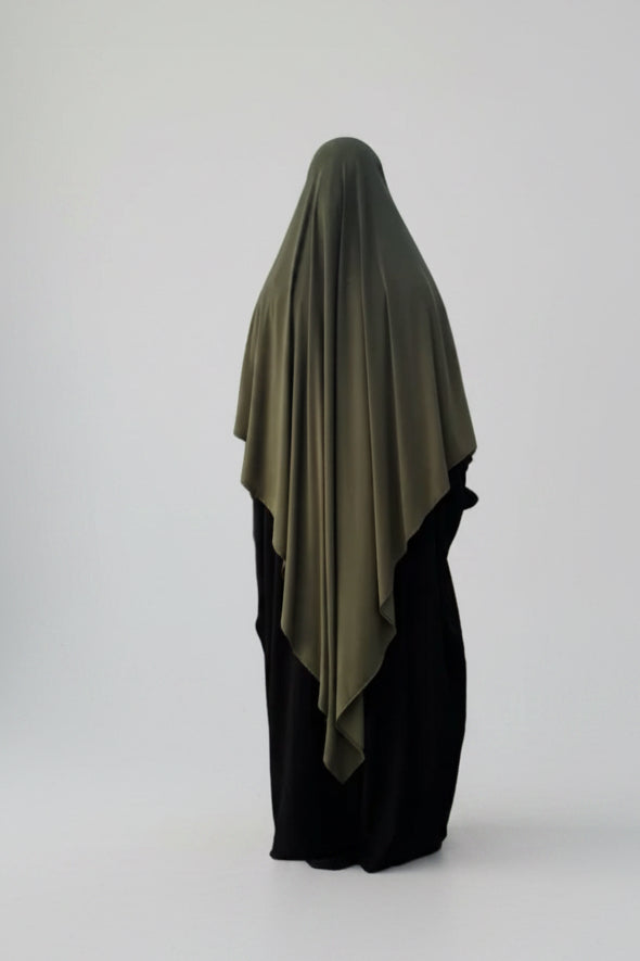 Maxi Jersey Khimar - Premium Khimar Hijab - Modest Jersey Khimar