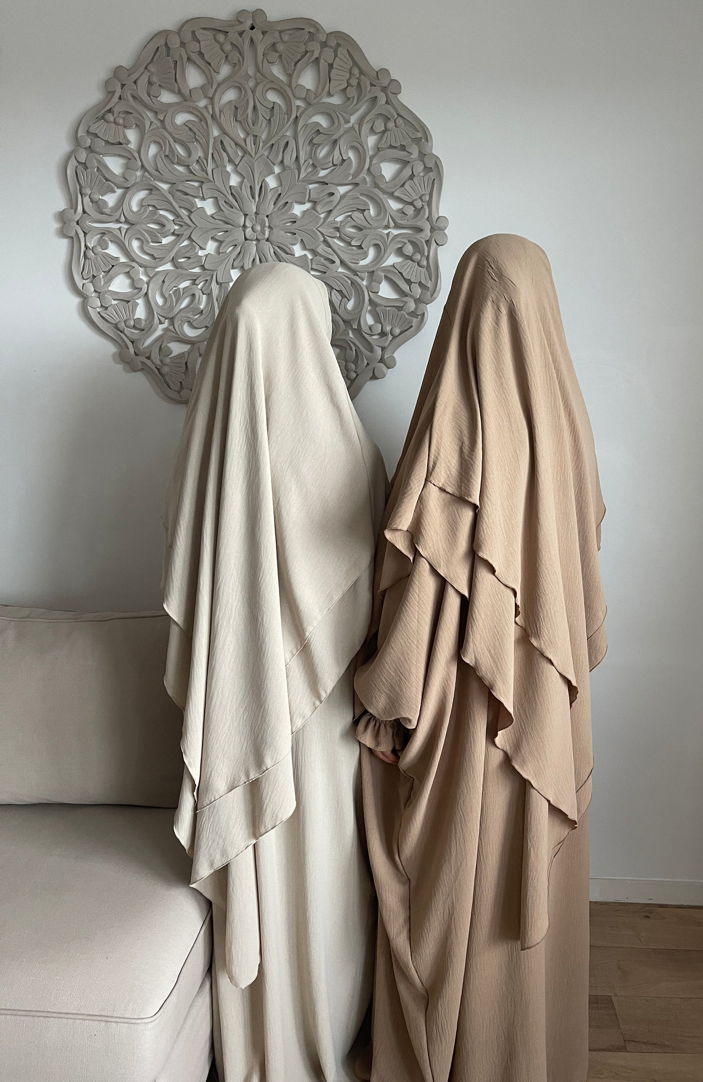 Abaya & Khimar 2 layers Set ZAINAB