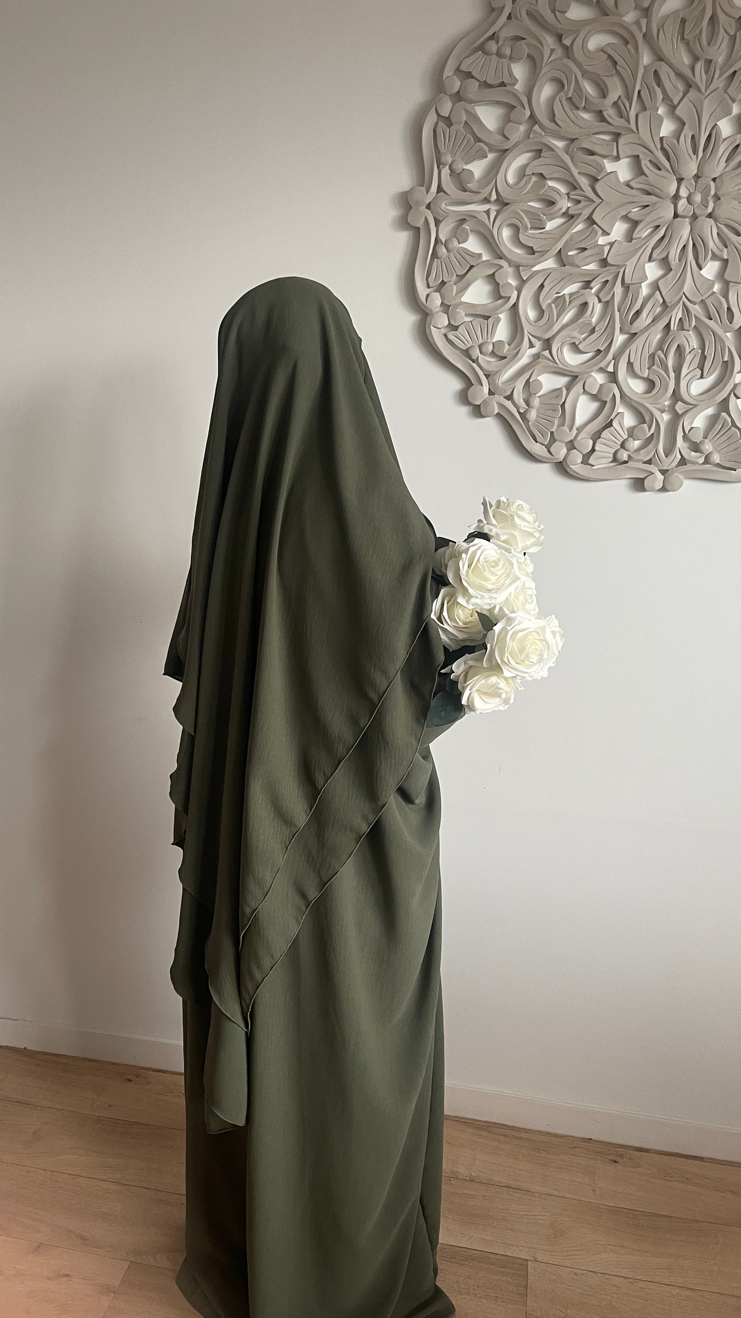 Abaya & Khimar 2 layers Set ZAINAB