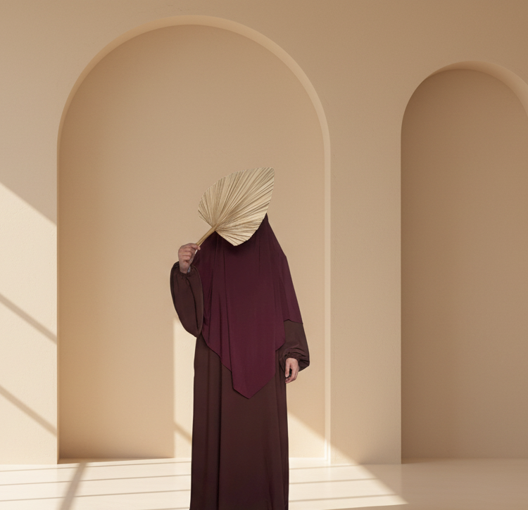 Bamboo jersey khimar