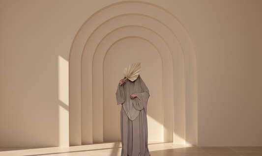 Camel Abaya & Khimar Set ASSIYA