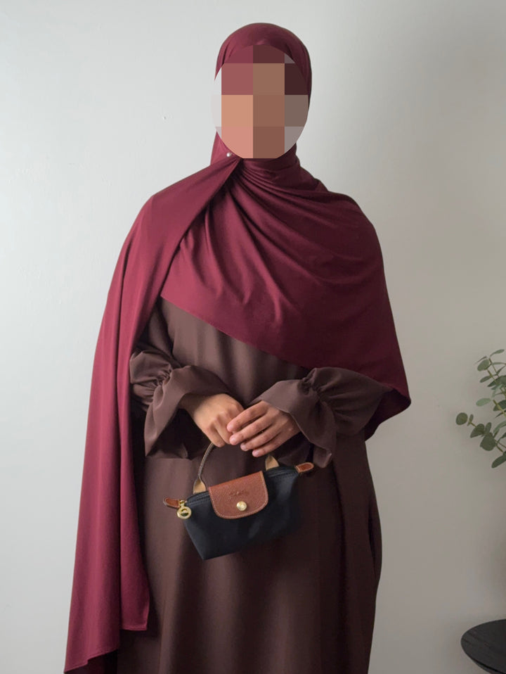 Liquid Jersey Hijab XL – Elegant Flow &amp; Everyday Comfort