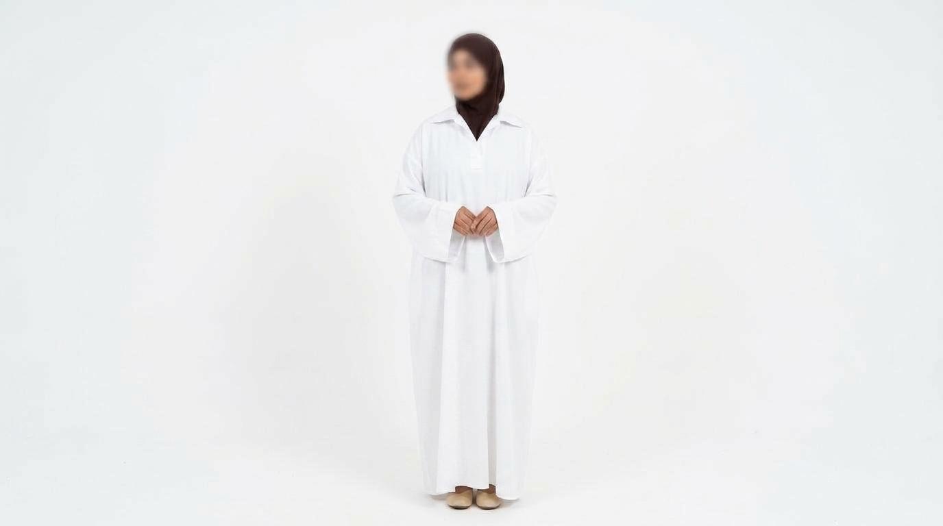 Oversized Tencel Abaya Dress – Jasminah | Eco-Friendly Modest Maxi