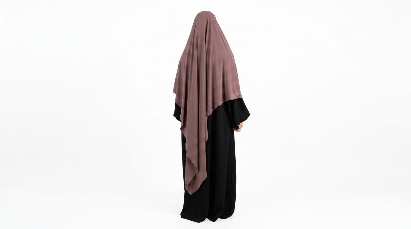 Maxi Bamboo Jersey Khimar – Full Coverage & Flowy Comfort