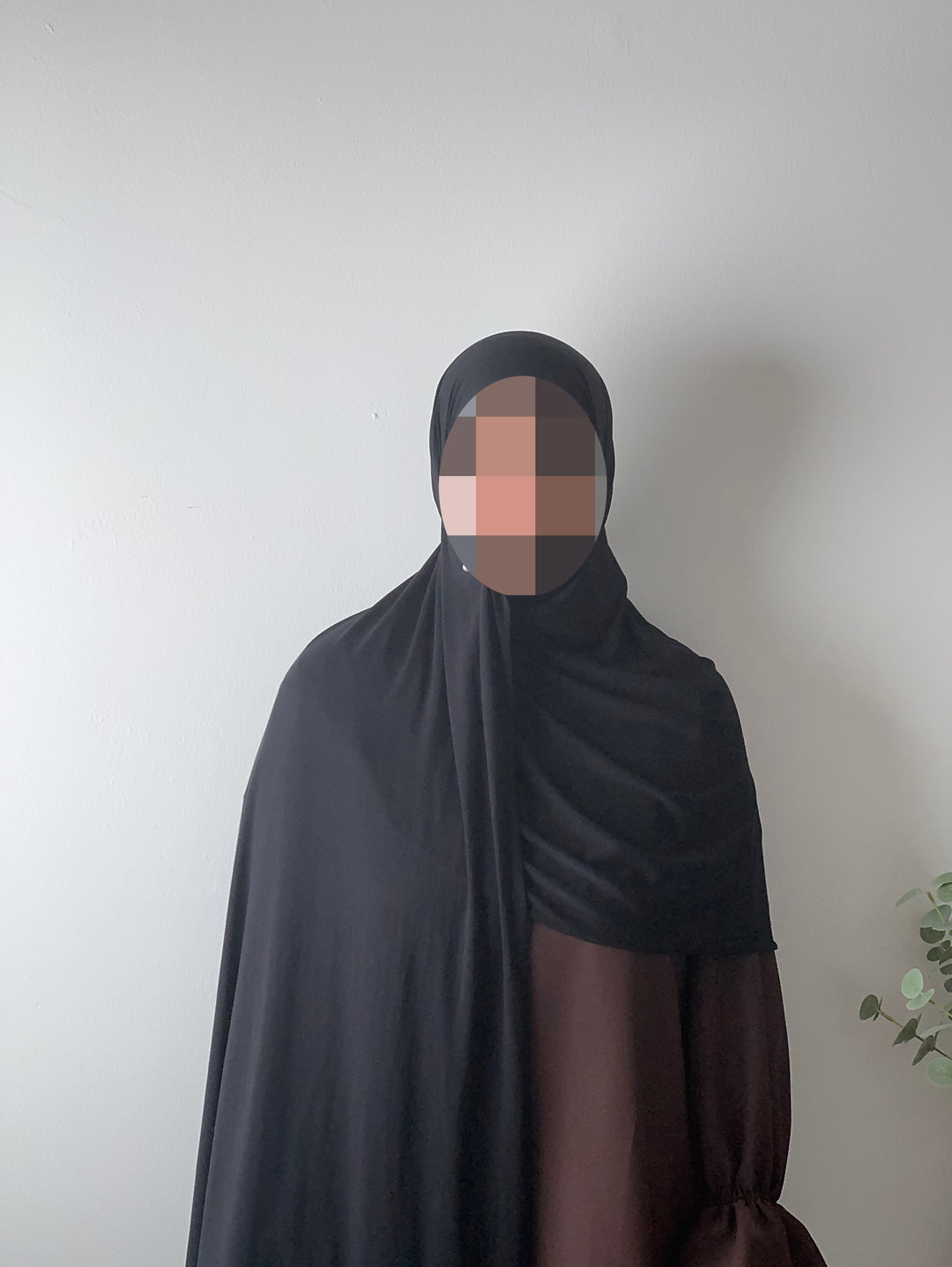 🌿 Bamboo Jersey Hijab XL – Soft, Breathable &amp; Effortlessly Modest