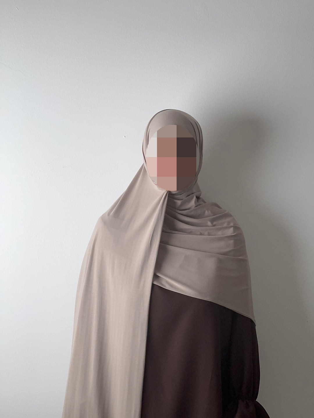 🌿 Bamboo Jersey Hijab XL – Soft, Breathable &amp; Effortlessly Modest