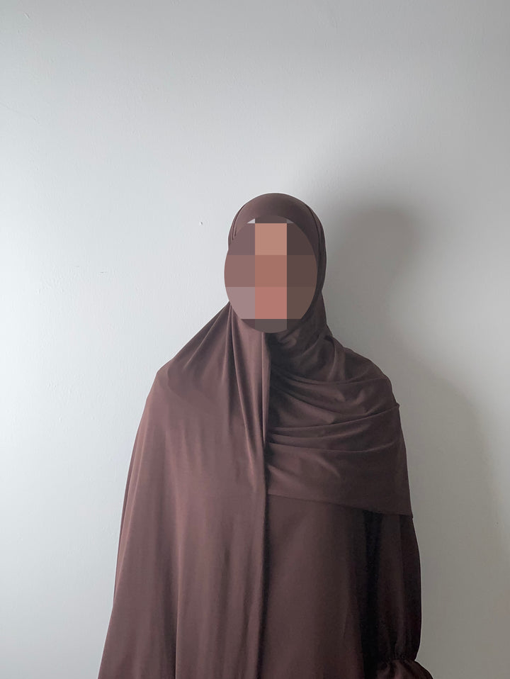🌿 Bamboo Jersey Hijab XL – Soft, Breathable &amp; Effortlessly Modest