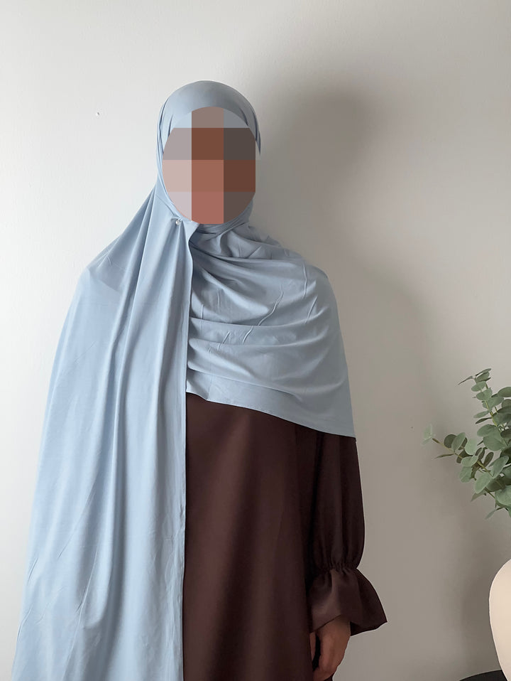 🌿 Bamboo Jersey Hijab XL – Soft, Breathable &amp; Effortlessly Modest