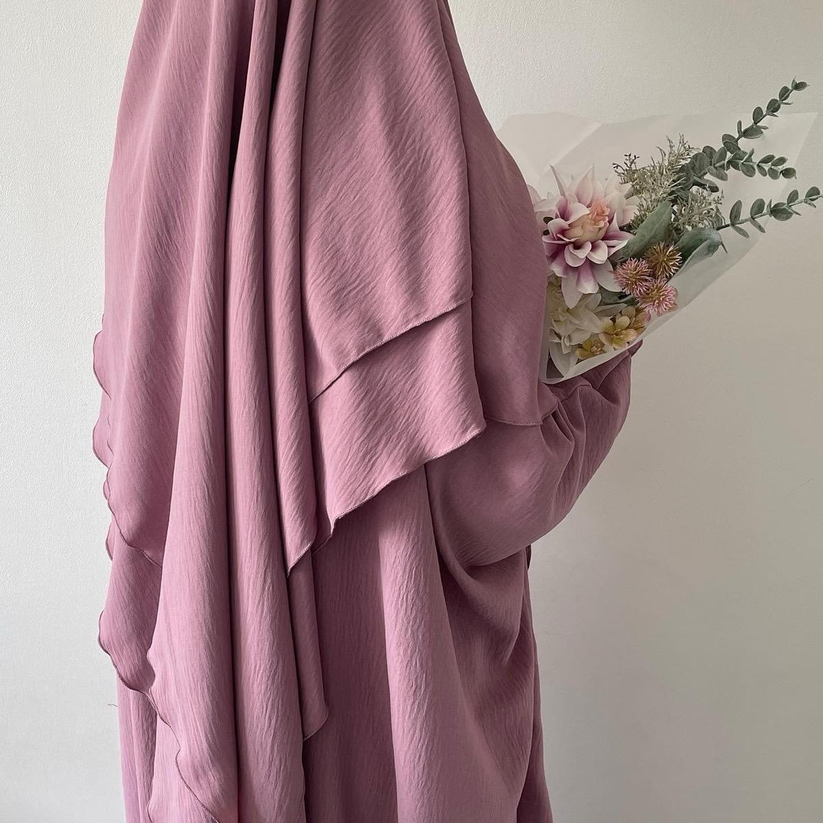 Abaya & Khimar 2 layers Set ZAINAB
