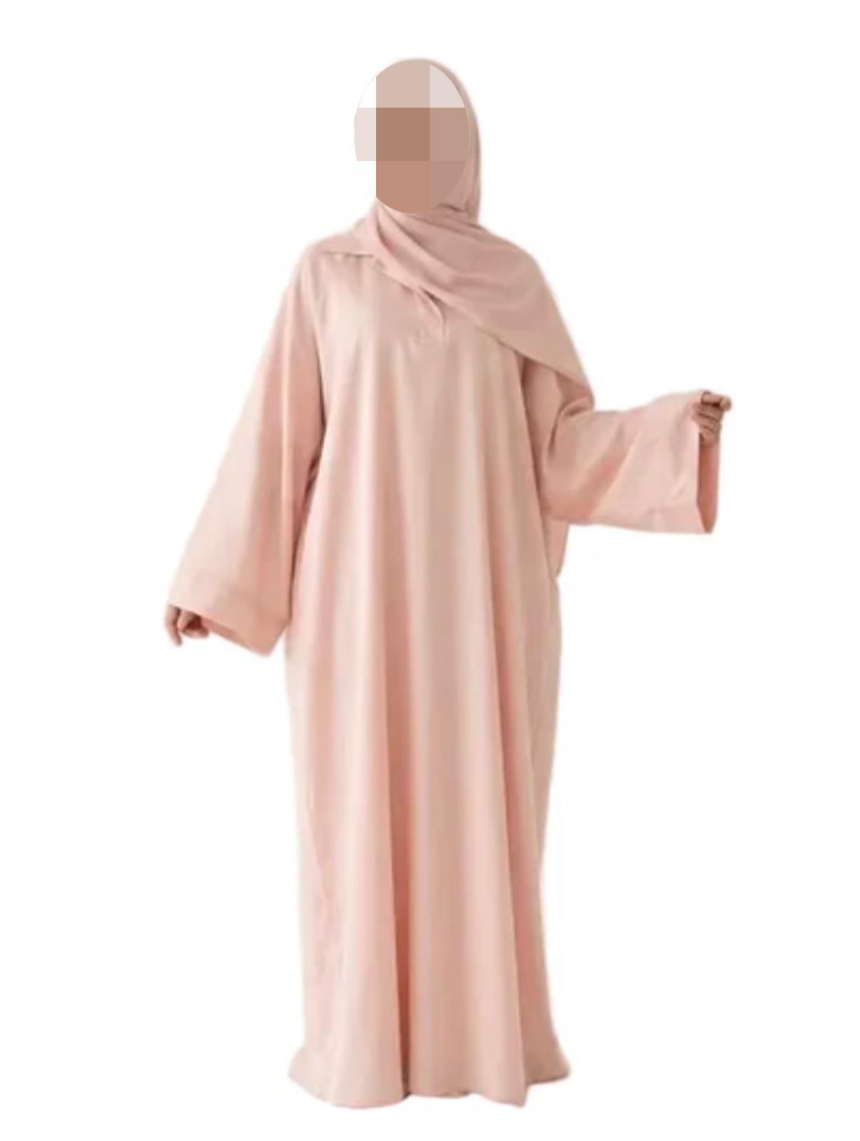 Oversized Tencel Abaya Dress – Jasminah | Eco-Friendly Modest Maxi