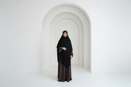 Maxi Bamboo Jersey Khimar - Bamboo Khimar Hijab